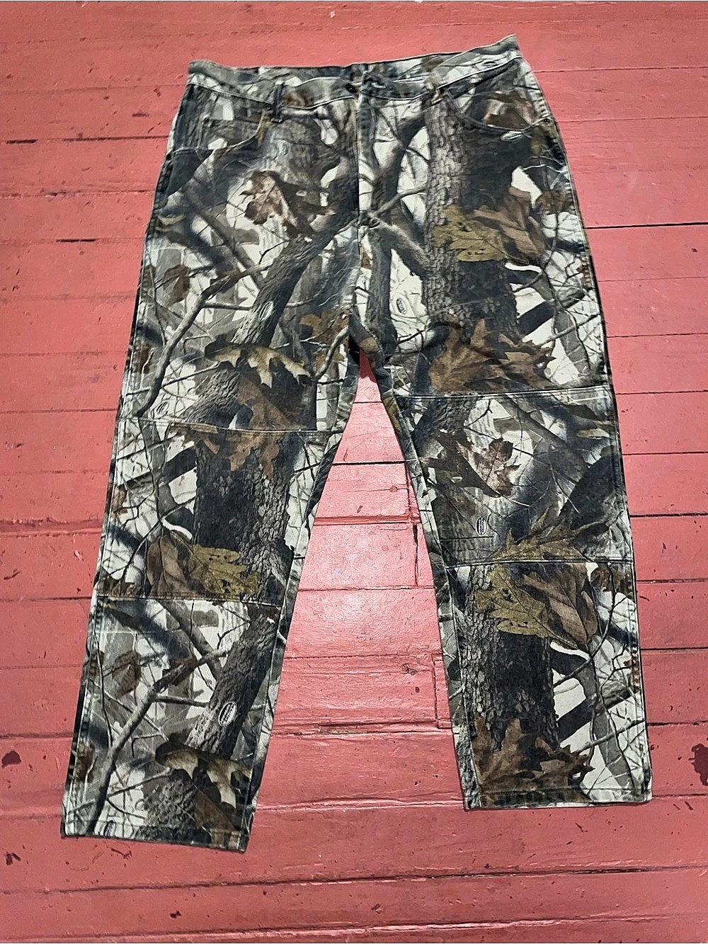 Wrangler Men's Camo Cargo Pants Waist 34 x 32 vintage